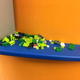 The charging station made for an excellent LEGO assembly space.
